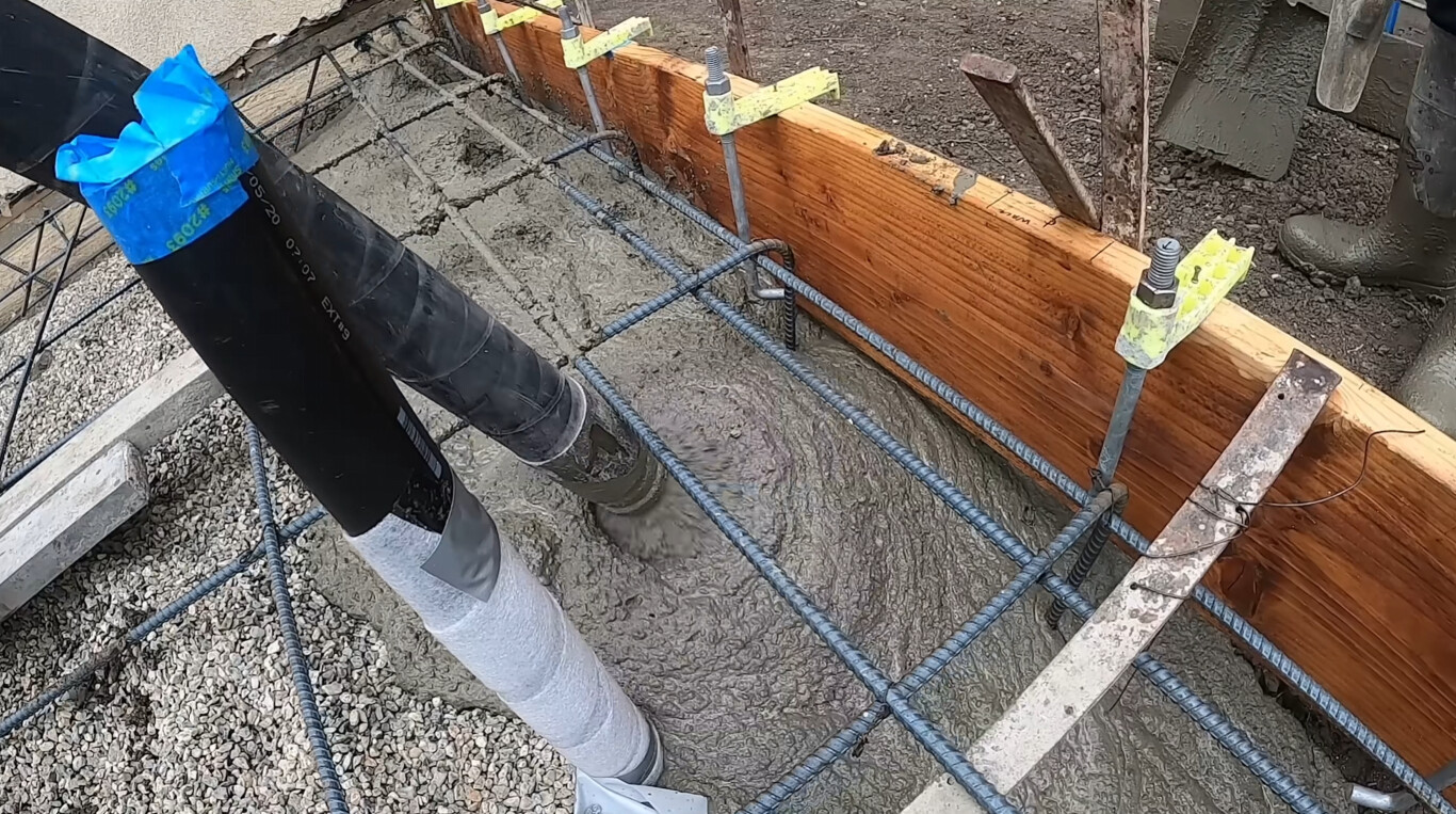 Concrete foundation and footing work in Lakewood, WA